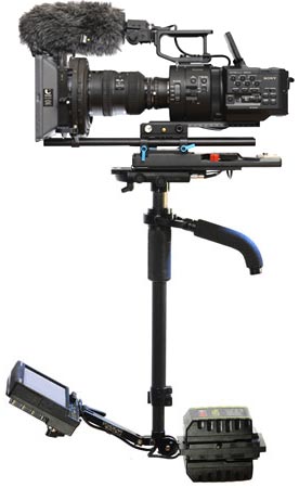 Steadicam Flyer LE with a Sony FS700 for hire rental UK