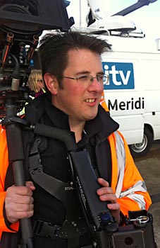 ITV Steadicam Operator John E Fry