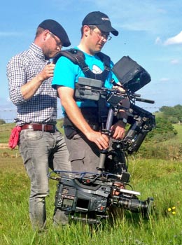 BBC Springwatch Steadicam Operator John Fry 2013 UK EFP HPX500